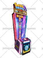 Machine d'arcade de rédemption de billets Save the UFO à réponse rapide, haute durabilité, à vendre