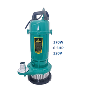 Pompe centrifuge submersible DC portable en fonte pour puits profonds et irrigation agricole, câble de 1 à 15 m