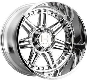 Jante en alliage d'aluminium chromé Hostile H124 Lunatic 20x12 8x180-44mm 20 pouces - Product Image 2