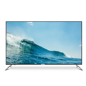 Pantalla led plana de 55, 65, 75 y 86 pulgadas, soporte de tv, logotipo personalizado, nuevo diseño de china, 2023