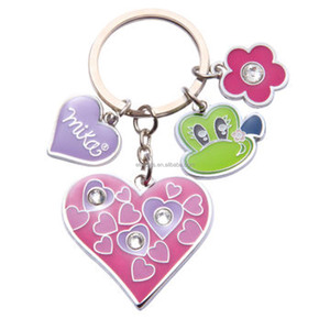 Tùy chỉnh kim loại móc khóa bán buôn đầy màu sắc móc khóa như lễ hội Quà Tặng - Product Image 3