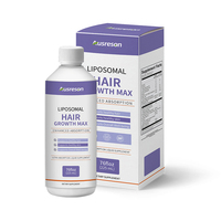 Boisson VitaSpring pour la croissance des cheveux, biotine, santé des ongles et de la peau, multivitamines naturelles, soutien immunitaire pour adultes, liposomale