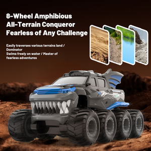 JJ E 8 - Coche Todoterreno <span class=keywords><strong>RC</strong></span> de 8 Ruedas <span class=keywords><strong>8x8</strong></span>, Multiterreno, Impermeable, Control Remoto de 2.4G, Juguete para Niños - Product Image 3