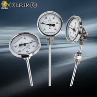 Thermomètre à cadran pour four, en acier inoxydable, pour la mesure de la température de la pâte, thermomètre de four Viking, Pt100 Rtd