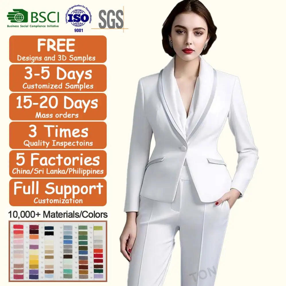 Übergroße neue Frau Anzug 2 Stück formelle Blazer für Frauen Büro tragen Casual Business Kleidung Samt Fleece Blazer mit Hosen