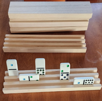 Rummy küp oyun sahipleri ahşap Rummy yedek Rummikub oyunu Okey kurulu oyunu için raflar
