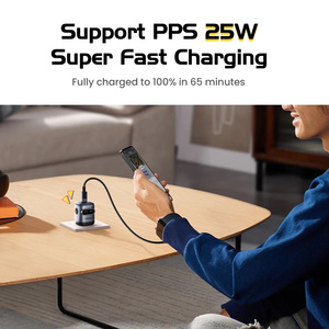 ที่ชาร์จ 30W ชาร์จเร็ว GaN รุ่นที่ 2 หัวชาร์จแบบหุ่นยนต์ QC4.0 3.0 PD3.0 สำหรับโทรศัพท์ พร้อมหน้าจอ LCD X622/35189 ที่ชาร์จโทรศัพท์ 30w สำหรับ 1 เครื่อง - Product Image 6