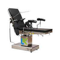 Table d'opération électrique en métal pour hôpital, 5 fonctions, chirurgie générale, orthopédie