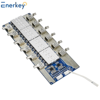 Contrôleur de température Enerkey BMS, chargeur de batterie au lithium, équilibreur, batterie 10S 100A, vélo électrique, voiture électrique