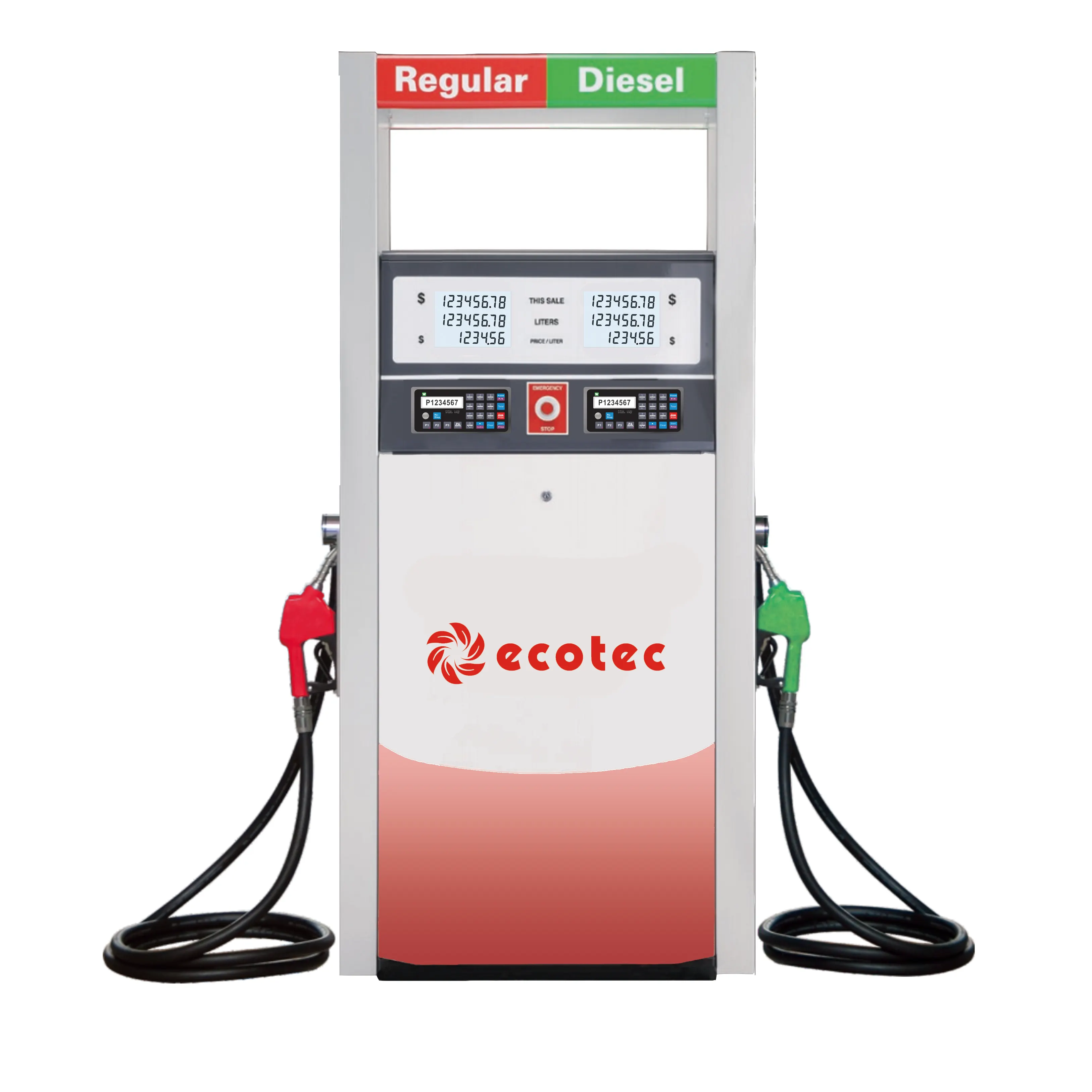 Ecotec मिनी पेट्रोल स्टेशन डीजल और ईंधन की मशीन पेट्रोल सनी मॉडल