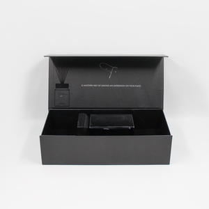 折叠磁性盒精油香水瓶硬盒豪华包装小型企业花式盒带蝴蝶结泡沫插件 - Product Image 5