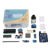 Kit de démarrage de module de capteur Robowiz pour Arduino Set R3 0.96 OLED 1602 écran LCD avec tutoriel pour Arduino uno