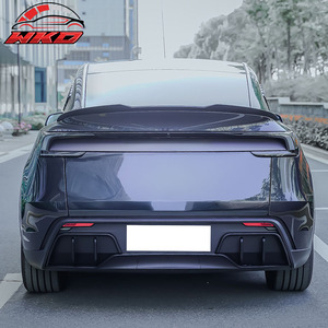 Convient pour Tesla Model Y Juniper 2025-2026 Aileron de coffre style IKON Noir mat - Product Image 2