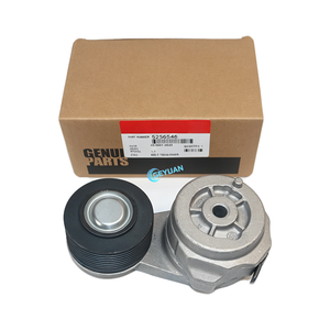 Poulie tendeur de courroie d'entraînement moteur 5256546 pour Cummins 6BT 5.9 ISB6.7 QSB6.7 6D107 - Product Image 1