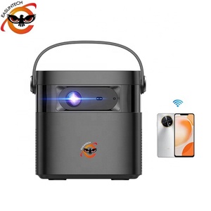 โปรเจคเตอร์ EASUNTECH M2 แบตเตอรี่ในตัว ความละเอียด HD 1080p ระบบ DLP สำหรับโฮมเธียเตอร์ ฉายภาพยนตร์ 3 มิติ พกพาสะดวก ใช้กลางแจ้งได้ ผลิตในจีน ฉายภาพยนตร์ขนาดเล็ก 4K ชาร์จไฟได้ - Product Image 1