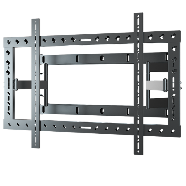 100" Heavy-Duty Ultra-Slim TV Bracket OEM ODM Full-Motion Steel Metal Support Plastic Mount for 37 to 100 Inch Max VESA 800x600