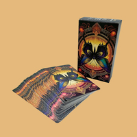 Papel de cobre impreso personalizado de alta calidad Tarot Oracle naipes exquisita guía espiritual adivinación-precio de fábrica