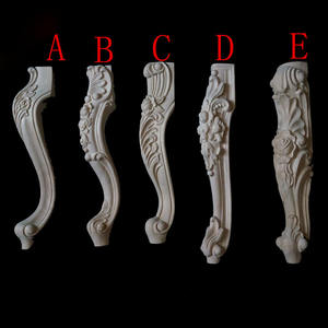 ЧПУ Античная резная деревянная ножка стола европейский дизайн стиль для столовой кухни, гостиной, спальни, ванной комнаты - Product Image 4