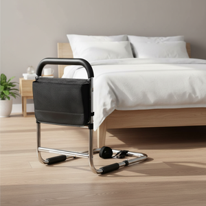 Barandilla de <span class=keywords><strong>Cama</strong></span> Ajustable en Altura, Aprobada por ASTM: Soporte Seguro para una Asistencia Tranquila - Product Image 1