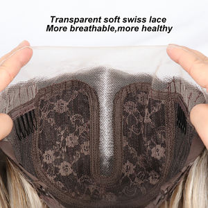 Perruque Lace Front Synthétique Bouclée Ondulée Mèches Julianna Qualité Supérieure Fibre Futura Résistante à la Chaleur - Product Image 3