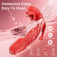 Vibrador 3 en 1 con Control Remoto, Estimulador de Clítoris, Bragas Vibratorias con Alimentación USB, Vibrador de Punto G y Vaginal para Mujeres