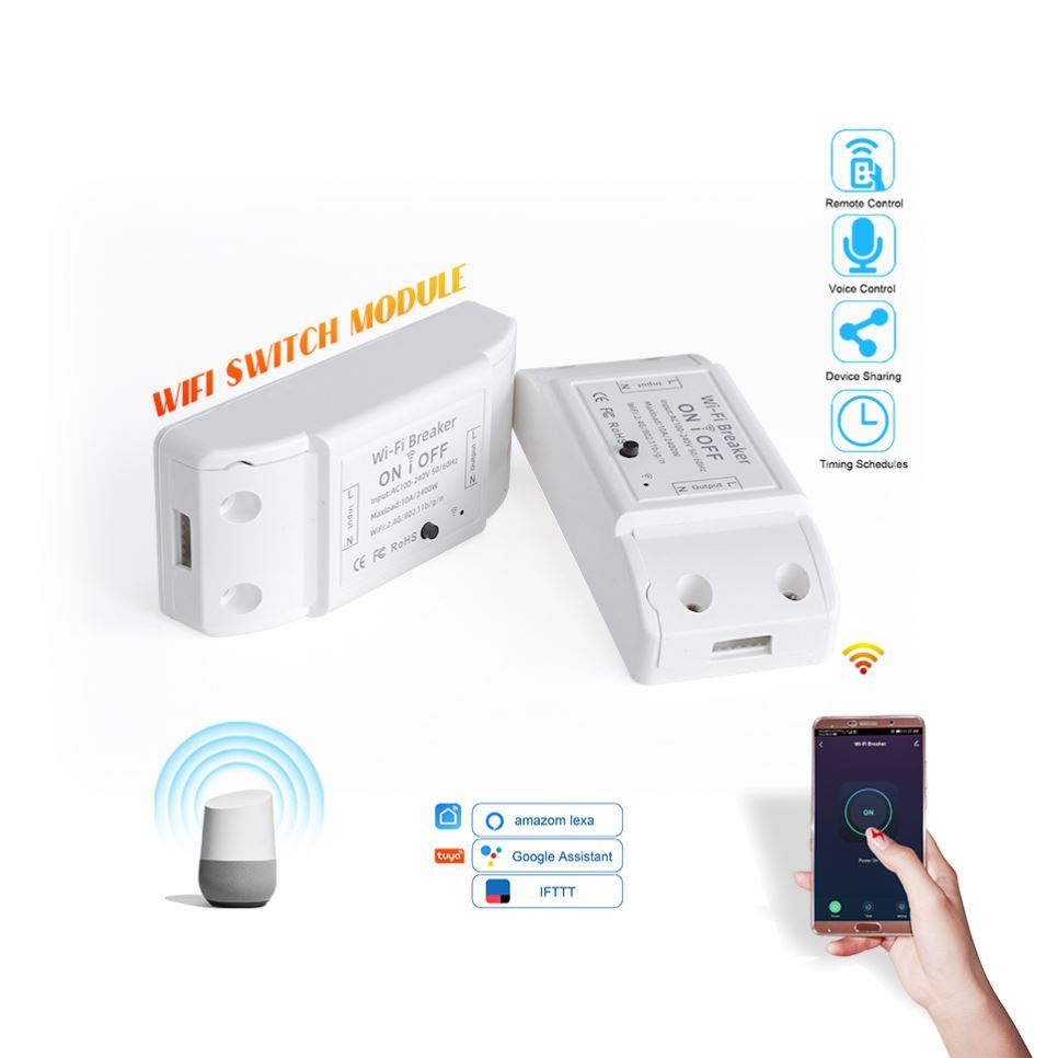 2021 новый дизайн Wifi выключатель Беспроводной Выключатель комплект автоматической системы умного дома