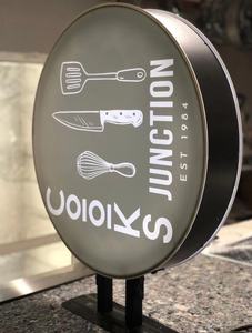 Ngoài Trời Vòng Dấu Hiệu Quảng Cáo Ánh Sáng Hộp Dấu Hiệu Acrylic Ánh Sáng Hộp Sáng Vòng Ánh Sáng Hộp Dấu Hiệu Ngoài Trời Cho Cà Phê Cửa Hàng - Product Image 2