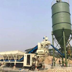 Thiết kế mới 25M3 <span class=keywords><strong>mini</strong></span> xách tay di động trạm trộn bê tông để bán bê tông máy xây dựng - Product Image 1