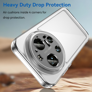 Custodia Trasparente per Xiaomi 17 <span class=keywords><strong>Ultra</strong></span>, Anti-Graffio con Bordo Morbido in TPU + Cover Posteriore Rigida in Acrilico per Xiaomi Mi 17 <span class=keywords><strong>Ultra</strong></span> - Product Image 4