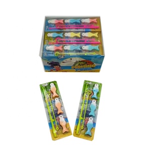 Bonbons <span class=keywords><strong>de</strong></span> confiserie en forme <span class=keywords><strong>de</strong></span> poisson avec canne à pêche pour la vente en gros - Product Image 1