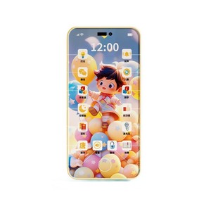 Téléphone éducatif à écran tactile pour enfants, rechargeable avec microphone, pour garçons de 2 à 4 ans, jouet d'apprentissage précoce - Product Image 4