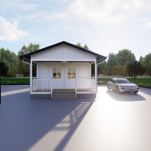 Maison 2 3 chambres à coucher Bungalow Flat Pack Container Home Extensible Conteneur Préfabriqué Petite Maison Mobile avec Maison Solaire 40ft 20ft - Product Image 2