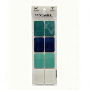 Marcadores de Índice Multiforma en Degradado Azul-Verde, Notas Adhesivas Autoadhesivas, Marcadores de Página, Material de Oficina, Clasificación de Documentos - Product Image 5