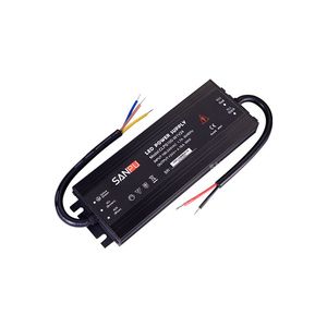 Controlador de Tira LED de Corriente Constante 8A, 12v 24v AC DC, Fuente de Alimentación Conmutada, IP67, Exterior, Delgado, Negro, SMPS, Iluminación LED - Product Image 5