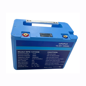 M8 Schroef Abs 12V 100AH Lifepo4 Prismatische Batterij Ingebouwde Bms Met 2A Balanceren Huidige Voor Soalr Scooters - Product Image 2