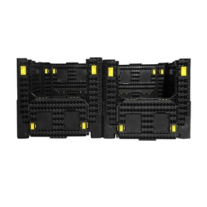 Heavy Duty plastic Industrial Storage Pallet Boxes folding Plastic Pallet Box