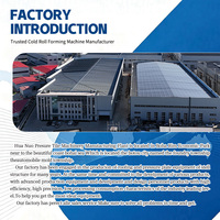 Machine de formage à froid hydraulique à double couche en acier avec certification CE, ligne de production pour projets de construction, tailles personnalisées