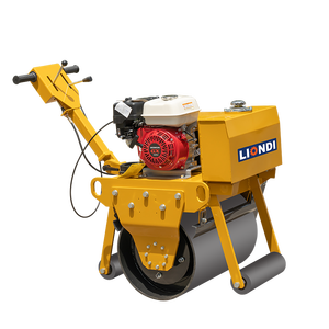 Compacteur à rouleaux vibrants à tambour unique 325kg Mini rouleau de route compact à main - Product Image 6