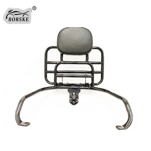 Borske produttore di ricambi moto portapacchi scooter ripiano posteriore con schienale per <span class=keywords><strong>SYM</strong></span> <span class=keywords><strong>Fiddle</strong></span> - Product Image 1
