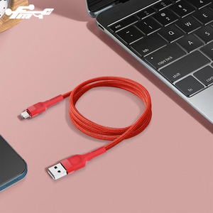 Thâm quyến tiêu chuẩn ban đầu 2.0 bện cáp USB 3A nhanh chóng sạc kim loại kết nối cho iPhone <span class=keywords><strong>IOS</strong></span> Cáp dữ liệu tương thích - Product Image 3