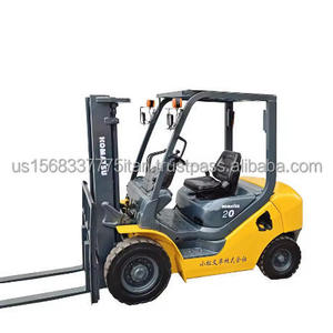 Oferta Especial: Montacargas Usado Original Komatsu FD20, 2 Toneladas, Motor Diésel, Horquillas de 3m, 1 Año de Garantía, Bajo Precio, en Stock - Product Image 1