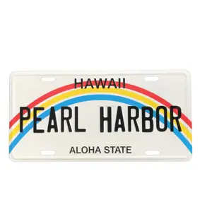 Fabrik Großhandel USA 12*6 Zoll kunden spezifische gedruckte Nummern schilder - Product Image 2