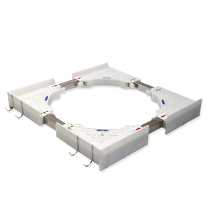 Vente chaude réglable blanc gris cercle Base manuel personnalisé ajustement pour appareil ménager Machine <span class=keywords><strong>à</strong></span> laver pièces d'appareils ménagers - Product Image 6