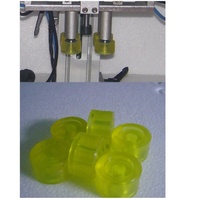 Rouleaux en caoutchouc blancs de rechange pour machine de capsulage pneumatique de bouteilles
