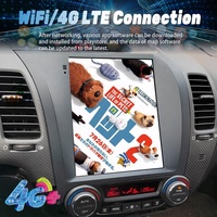 Layar Tesla Android 13 untuk KIA K3 Cerato Forte 2013, Radio Mobil, Pemutar Video Multimedia, Navigasi GPS, Stereo Navigasi, Carplay