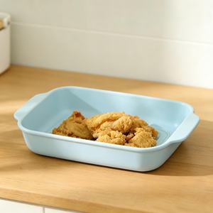 ถาดอบขนมปังซิลิโคนคุณภาพสูง เกรดอาหาร ใช้ซ้ำได้ สำหรับหม้อทอดไร้น้ำมัน อุปกรณ์เสริมสำหรับการอบในครัว - Product Image 5