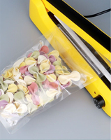 Sachet Doypack Transparent Refermable Étanche en Plastique pour Aliments pour Animaux, Chewing-gum, Haricots, Riz et Snacks
