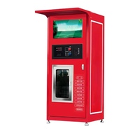 Distributore Automatico d'Acqua RO per Esterni 24H, 400 GPD, con Pagamento Tramite QR Code, Carta e Monete per la Comunità