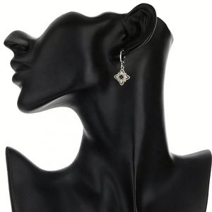 Elegante y Clásico Juego de Collar y Pendientes de Latón con Baño de Oro de 18k para Mujer, con Colgante de Estrella de Mar y Zirconia, Ideal para Bodas y Fiestas, de Moda - Product Image 4