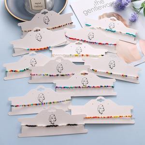 Hot Sale Damen Halsketten Bohemia Round Resin Halskette Multi color Acryl Small Measle Perlen Long Choker Halskette Party - Product Image 3